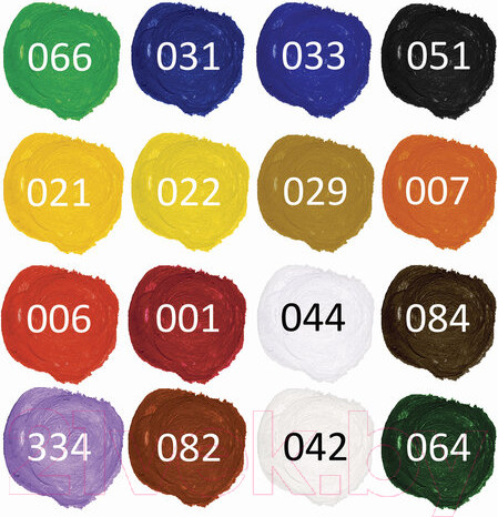 Изображение товара Гуашь Brauberg Art Classic / 191584 (16цв)