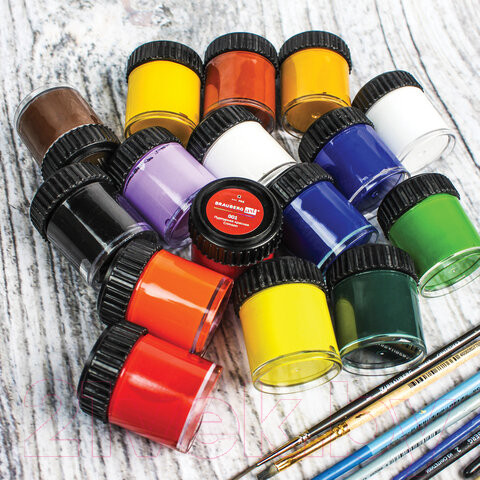 Изображение товара Гуашь Brauberg Art Classic / 191584 (16цв)