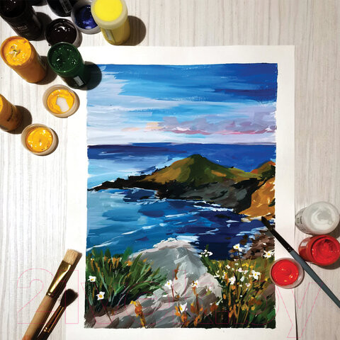 Изображение товара Гуашь Brauberg Art Classic / 191584 (16цв)