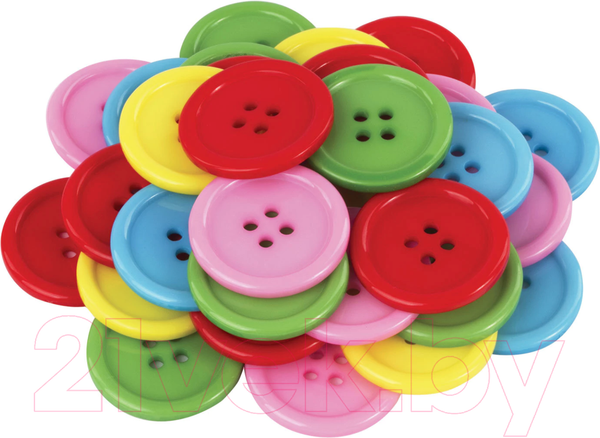 Изображение товара Набор пуговиц Остров Сокровищ 661402 (40гр, 5цв)