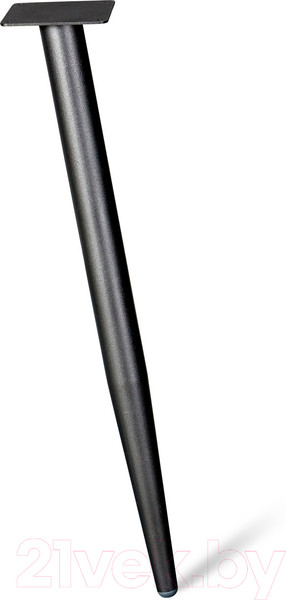 Изображение товара Обеденный стол Sheffilton SHT-TU14/120-80 МДФ овальный (черный муар/бетон крем)