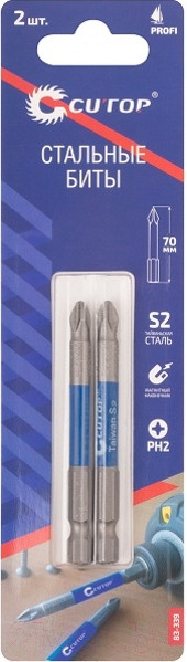 Изображение товара Набор бит Cutop Profi 83-339 (2шт)