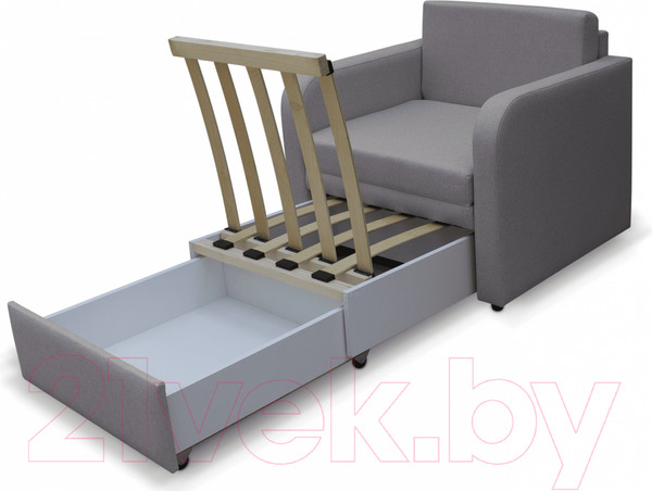 Изображение товара Кресло-кровать Brioli КК Пино Т (J20/серый)