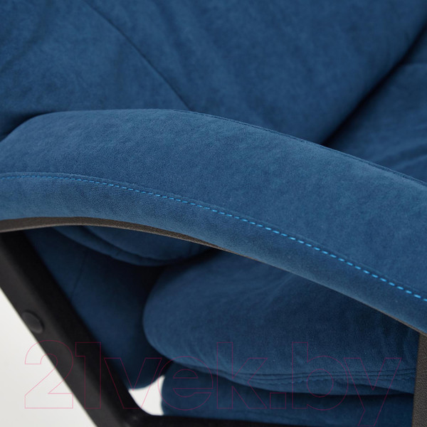 Изображение товара Кресло офисное Tetchair Comfort LT флок (синий)