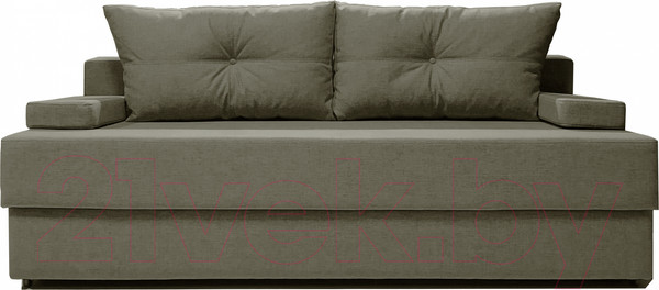 Изображение товара Диван Brioli Гаспар К (B10/серо-коричневый)