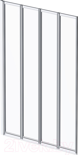 Изображение товара Стеклянная шторка для ванны AM.PM Like W80BS-100-140CT