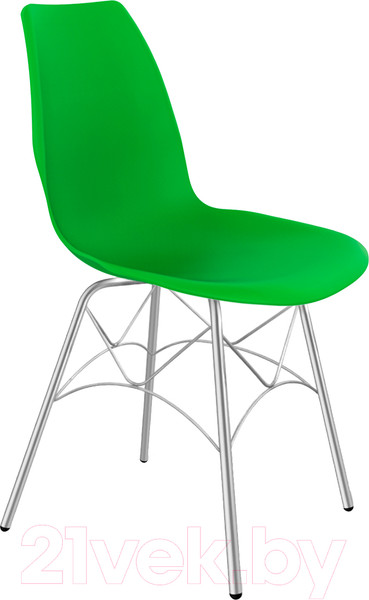 Изображение товара Стул Sheffilton SHT-ST29/S107 (зеленый RAL6018/хром лак)