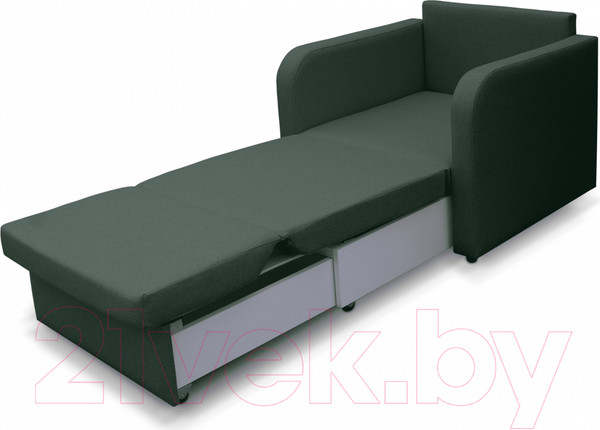 Изображение товара Кресло-кровать Brioli КК Пино Т (J8/темно-зеленый)