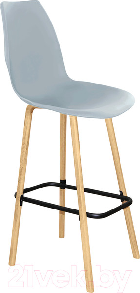 Изображение товара Стул барный Sheffilton SHT-ST29/S94 (серый RAL7040/прозрачный лак/черный)