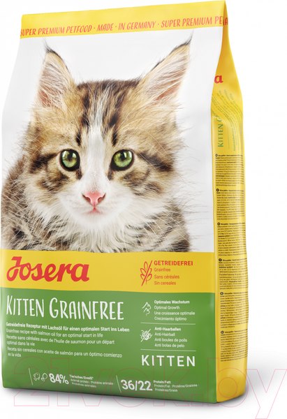 Изображение товара Сухой корм для кошек Josera Kitten Grainfree (2кг)
