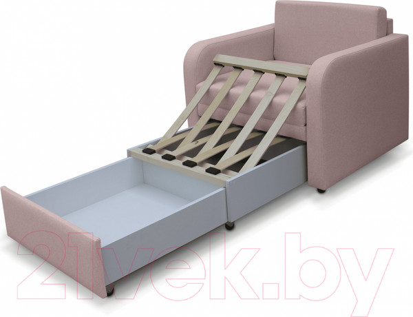 Изображение товара Кресло-кровать Brioli КК Пино Т (J11/розовый)