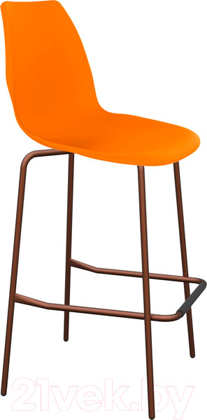 Изображение товара Стул барный Sheffilton SHT-ST29/S29 (оранжевый RAL2003/медный металлик)