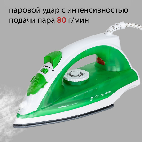 Изображение товара Утюг Supra IS-1821 (белый)