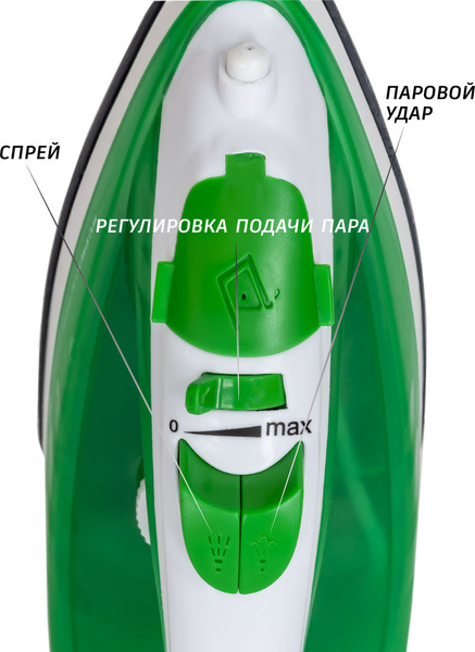 Изображение товара Утюг Supra IS-1821 (белый)
