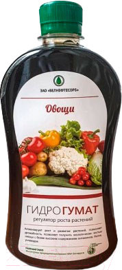 Изображение товара Стимулятор роста для растений Белнефтесорб Гидрогумат Овощи (0.5 л)
