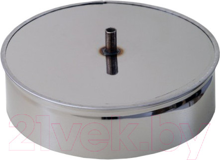 Изображение товара Стакан для дымохода Везувий 0.5мм д.115 (с конденсатоотводом)