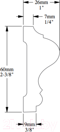 Изображение товара Молдинг Orac Decor P8020