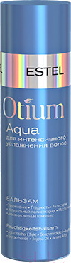 Изображение товара Набор косметики для волос Estel Otium Aqua для интенсивного увлажнения волос Шампунь+Бальзам (250мл+200мл)
