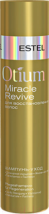 Изображение товара Набор косметики для волос Estel Otium Miracle Revive для восстановления волос Шампунь+Бальзам (250мл+200мл)