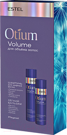 Изображение товара Набор косметики для волос Estel Otium Volume для объема волос Шампунь 250мл+Бальзам 200мл