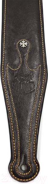 Изображение товара Ремень для гитары Soldier STP-GL-0204 (коричневый/металл)