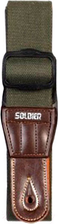 Изображение товара Ремень для гитары Soldier STP13143 (зеленый)