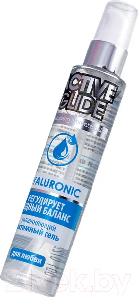 Изображение товара Лубрикант-гель Bioritm Active Glide Hyaluronic Увлажняющий / 29003 (100г)