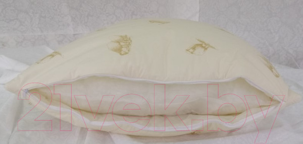 Изображение товара Подушка для сна Delford Шерсть Стандарт / 2ШП/л-УП22 (48x68)
