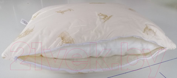 Изображение товара Подушка для сна Delford Шерсть Стандарт / 2ШП/л-УП22 (48x68)