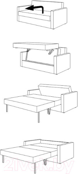 Изображение товара Диван Нижегородмебель и К Лео ТД 384
