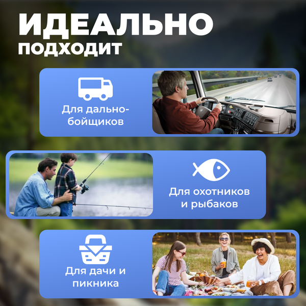 Изображение товара Автохолодильник Sundays SN-24 (синий)