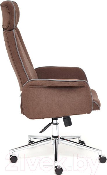 Изображение товара Кресло офисное Tetchair Charm флок (коричневый)