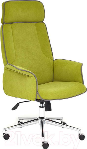 Изображение товара Кресло офисное Tetchair Charm флок (оливковый)