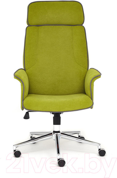 Изображение товара Кресло офисное Tetchair Charm флок (оливковый)