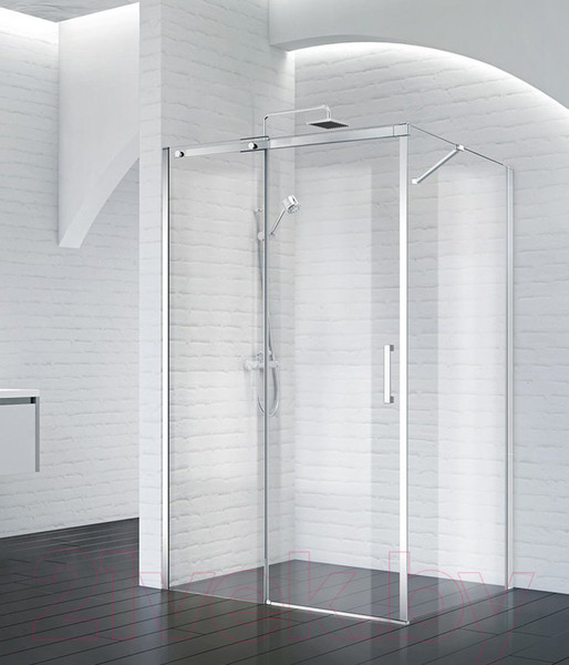 Изображение товара Душевая стенка BelBagno ACQUA-90-FIX-C-Cr