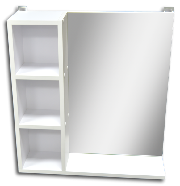 Изображение товара Шкаф с зеркалом для ванной Гамма 08ф8 L