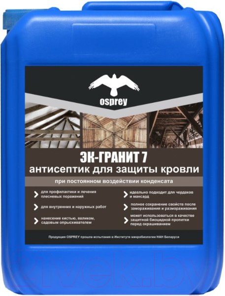 Изображение товара Антисептик для древесины Osprey Эк-Гранит 7% (5л)