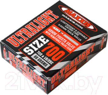 Изображение товара Камера для велосипеда Maxxis Ultralight 700x23/32C LFVSEP60 / EIB00136400