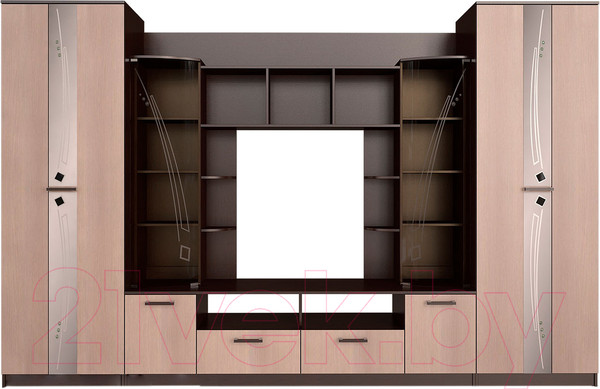 Изображение товара Стенка BTS Венеция (венге/лоредо)