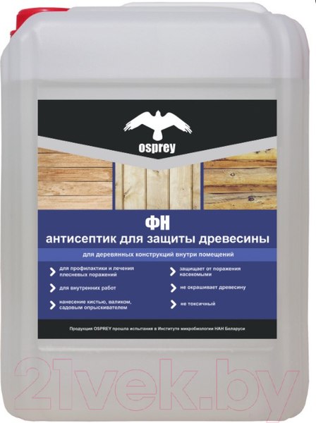 Изображение товара Антисептик для древесины Osprey Фн (10л)