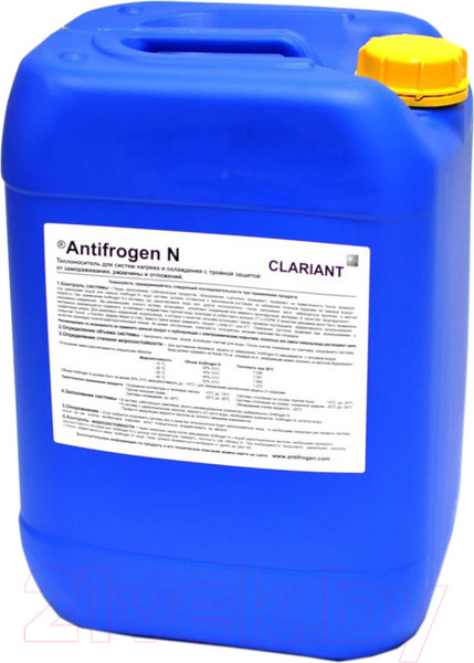 Изображение товара Теплоноситель для систем отопления Clariant Antifrogen N (концентрат)