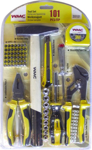 Изображение товара Универсальный набор инструментов WMC Tools 20101 (47910)