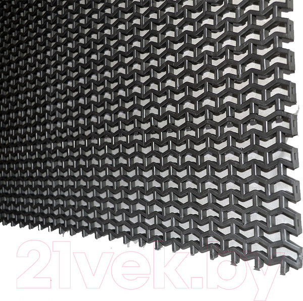 Изображение товара Коврик грязезащитный Пластизделие Пила 58x82 (серый)