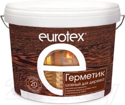 Изображение товара Герметик акриловый Eurotex Сосна (3кг)
