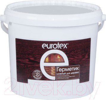 Изображение товара Герметик акриловый Eurotex Орех (6кг)