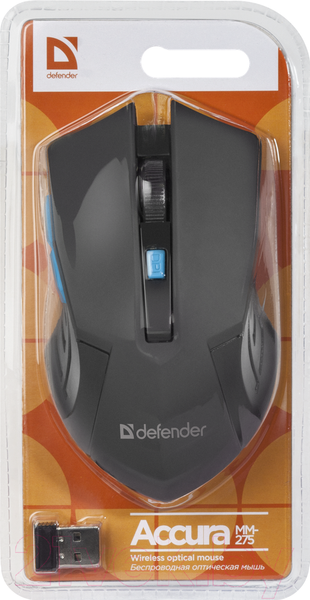 Изображение товара Мышь Defender Accura MM-275 / 52275 (синий)