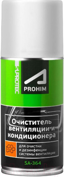 Изображение товара Очиститель системы кондиционирования Suprotec A-Prohim SA-364 / 122998 (150мл)