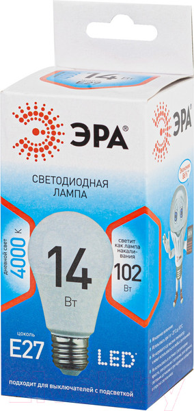 Изображение товара Лампа ЭРА LED A60-17W-840-E27 QX / Б0048355