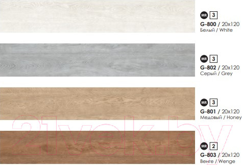 Изображение товара Плитка Grasaro Queens G-801/MR (200x1200)