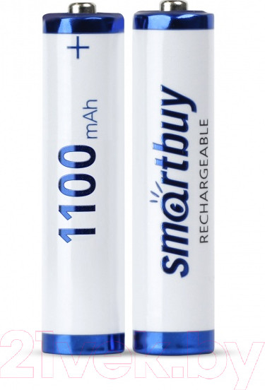 Изображение товара Комплект аккумуляторов SmartBuy AAA/2BL 1100mAh (SBBR-3A02BL1100)
